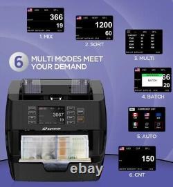 NUCOUN VC-3 Multi Currency Money Counter Machine (Mixed Denominations) USED ONCE