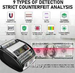 NX-510 Money Bill Cash Counter Bank Machine Currency Counting UV MG b 28