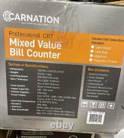 New-Carnation Professional CR7 Currency Discriminator/ Sorter