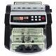 New Money Bill Cash Counter Currency Counting Machine Bank Uvmg Counterfeit