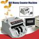 New Money Bill Cash Counter Currency Counting Machine Uv Mg Counterfeit Detector