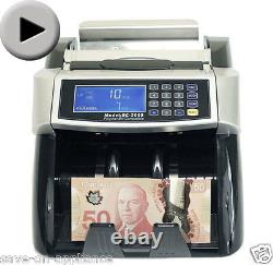 New! Polymer & Paper Canadian Currency Bill Counter Plastic Money Note CAD USD