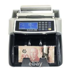 New Polymer & Paper Canadian & USD Currency Bill Counter Plastic Money Bankno