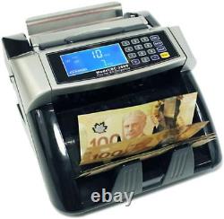 New! Polymer & Paper Canadian & USD Currency Bill Counter Plastic Money Banknote