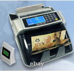 New! Polymer & Paper Canadian & USD Currency Bill Counter Plastic Money Banknote