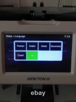 Newton III Premium heavy duty 1+1 pocket Fitness Sorter Currency Discriminator