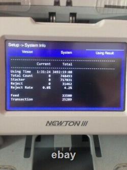 Newton III Premium heavy duty 1+1 pocket Fitness Sorter Currency Discriminator