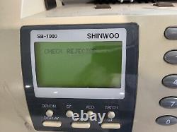 PARTS/REPAIR Shinwoo SB-1000 Currency Counter Money Bill Discriminator Sorter