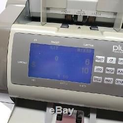 PLUS Banking Systems P-624 Currency Discriminator Bill Counter
