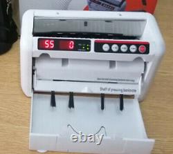 PORTABLE Bill Counter Machine Counting Counterfeit Checking UV MG Money Currency