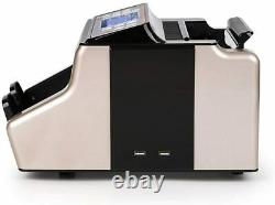 Portable Automatic Bill Money Cash Counter Currency Counting Bank Machine UV/MG