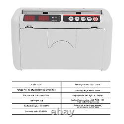 Portable Bill Counter Uv & Mg Detection Money Counting Machine 800pcs/Min