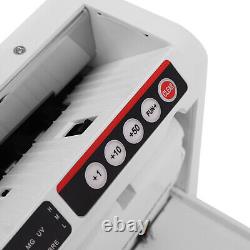 Portable Bill Counter Uv & Mg Detection Money Counting Machine 800pcs/Min