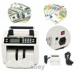 Portable K-301 Bill Money Counter Machine Currency Cash Counting Detector US