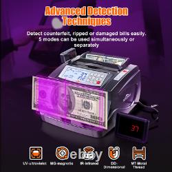 Professional Money Counter Machine for Multiple Currencies Advanced Counterfeit