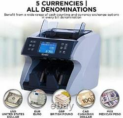 Promnico Automatic Money Cash Bill Counter Machine for Multiple Currency
