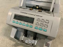 Read Cummins Universal Jetscan 4166 Money Bill Currency Counter 406-9916-99