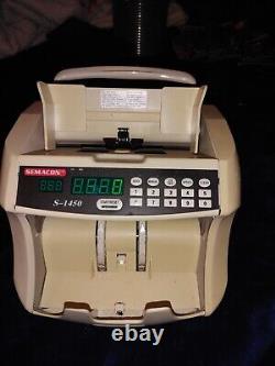 Repair Semacon S-1450 Bank Grade Currency Counter with UV/MG Counterfeit