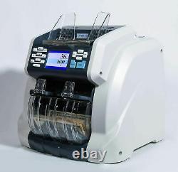 Ribao BCS-160 2-Pocket Mixed Currency Value Counter and Sorter Value Batch
