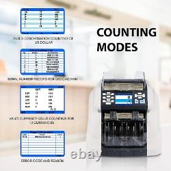 Ribao BCS-160 Money Counter Mixed Denomination Sorter Bill Cash Counter 2-Pocket