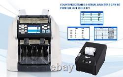 Ribao BCS-160 Money Counter Mixed Denomination Sorter Bill Cash Counter 2-Pocket