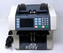 Ribao BCS-290 2-Pocket Mixed Currency Banknote Cash Money Bill Counter Sorter VG