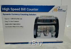 Royal Sovereign High Speed Bill Counter dynamic currency counting solution