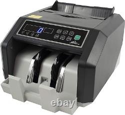 Royal Sovereign High-Speed Currency Counter With Medium, Black, Silver