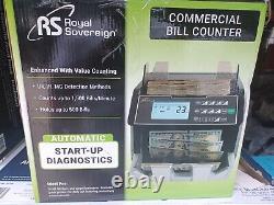Royal Sovereign High Speed Currency Counter with Counterfeit Detection RBC-E105