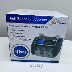 Royal Sovereign High Speed Currency Counter with Counterfeit Detection-RBC-ED250