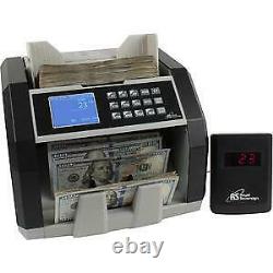 Royal Sovereign High Speed Currency Counter with Value Counting Black, Silver