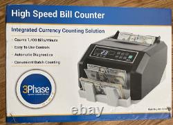 Royal Sovereign RBC-ES200, High Speed Currency Counter, Black, Silver