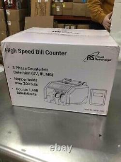 Royal Sovereign RBC-ES250N High Speed Currency Counter IR Counterfeit Detector