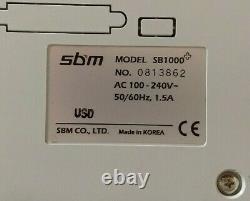 SBM SB1000 Currency Discriminator Bill Counter with Power Cord