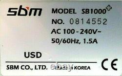 SBM Shinwoo SB1000 Currency Counter/Sorter with Counterfeit Detection withWarranty
