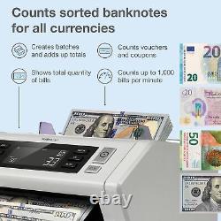Safescan 2210 Money Counter Machine Counterfeit Detection Multi-Currencies