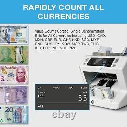 Safescan 2610 Money Counter Machine with Counterfeit Detection, Multi-Currencies