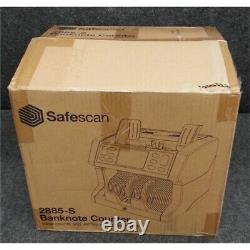 Safescan 2885-S Money Counter Machine, with Counterfeit Detection Multi-Currency