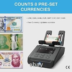 Safescan 6175 Money Counting Scale, Multi-Currency, Ideal for Coins, Bills, a