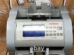 Seamcon S-2400 Series Bank Grade Two Pocket Currency Money Counter with Power Cord