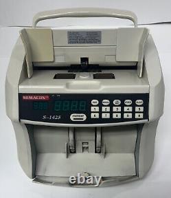 Semacon S-1425 Bank Grade High Speed Currency Cash Counter with UV/MG Counterfeit