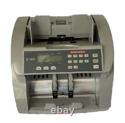 Semacon S-1625 Bank Grade Bill Currency Counter with Power Cord For Parts/Repair