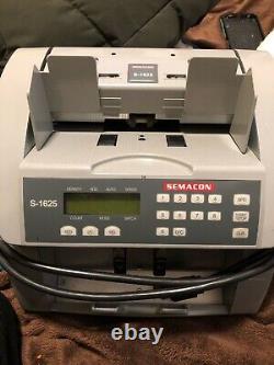 Semacon S-1625 Bank Grade Currency Counter With UV & MG Counterfeit Detection