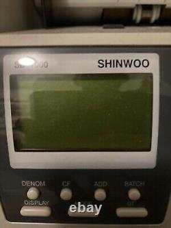 Shinwoo SB-1000 Mixed Bills Currency Counter Discriminator Counterfeit Detection