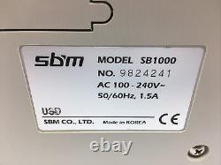Shinwoo SB1000 Currency Money Counter Discriminator (For Parts) (Powers On)