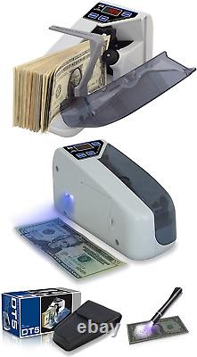 Small Portable Money Counter Machine, Counterfeit Detection Currency Counter