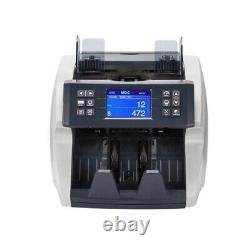 Smart cash counting Machine Multi Currency Counter and Calculate Total Amount