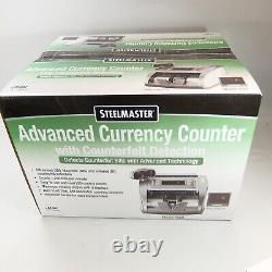 Steelmaster Model 4820 Advanced Currency Counter w Counterfeit Detection