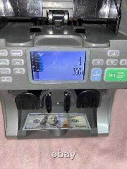 TBS NGENE Currency Money Counter Sorter Mixed denomination & counterfeit N GENE