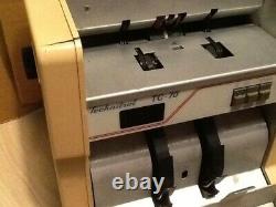 Technitrol TC70 Cash Bill Currency Counter Machine Used